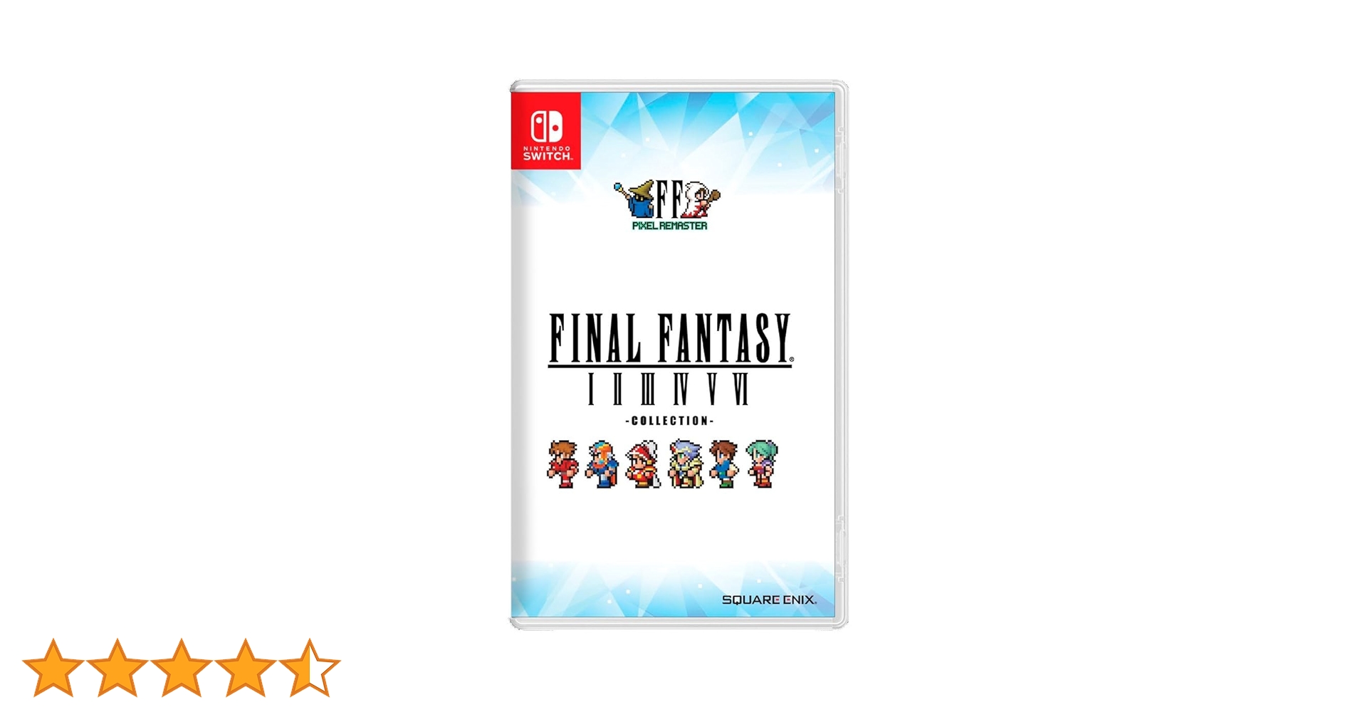 新品　ファイナルファンタジー Ⅰ-Ⅵ ピクセルリマスター 海外版 Switch Amazon.co.jp: ニンテンドースイッチ ファイナルファンタジー 1